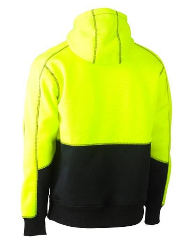 Picture of Bisley, Hi Vis Fleece Hoodie Pullover